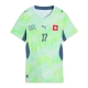 Billige Fotballdrakt Sveits Ruben Vargas #17 Replika Bortedrakt Dame VM 2026 Kortermet Billige Fotballdrakt Sveits Ruben Vargas #17 Replika Bortedrakt Dame VM 2026 Kortermet